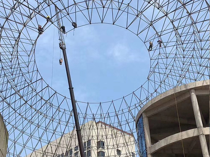 东阳网架螺栓球加工流程